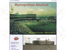 Tablet Screenshot of oldmetstadium.com